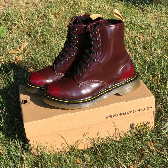 /SOLD/ Doc Martens Vegan 1460 Lace Ups - Picture 4 of 7